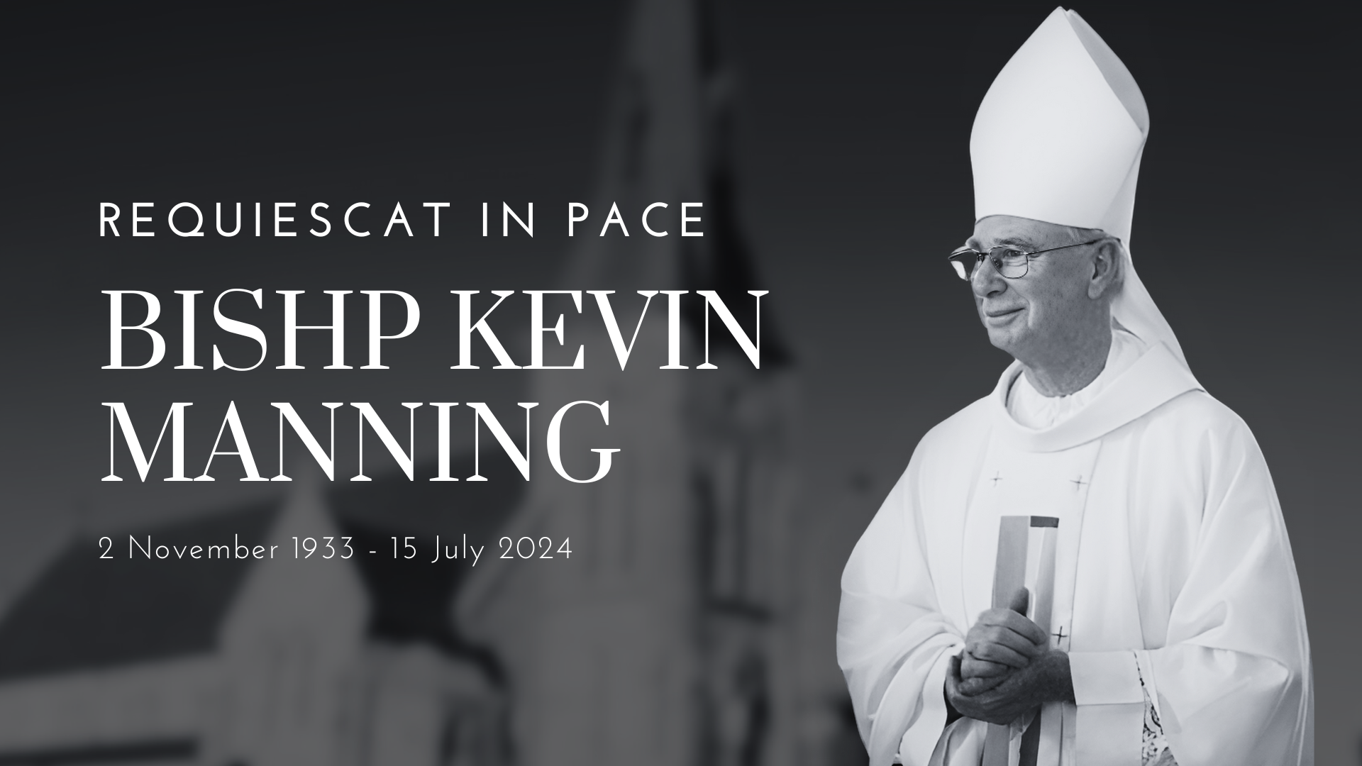 Bishop Kevin Mannning passes away at 90
